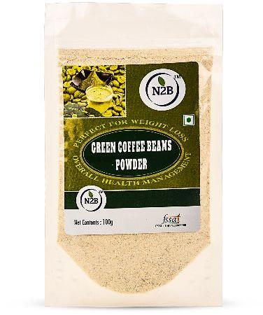 100g N2B Green Coffee Beans Powder