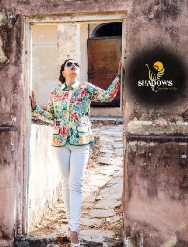 Ladies Net Printed Jacket, Age Group : Adult