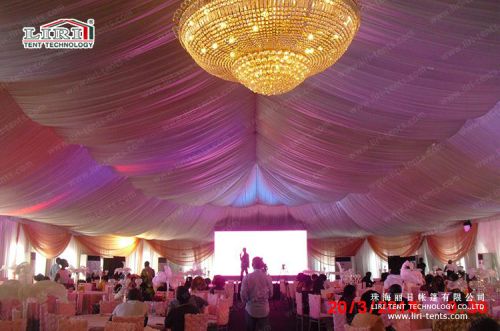 500 Seater Decorate Outdoor White Wedding Tent For Sale