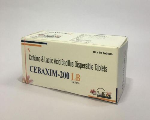 200mg Cefixime Lactic Acid Bacillus