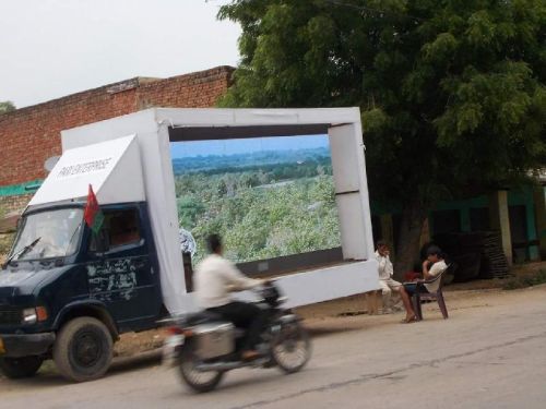 LED Mobile Van On Rent