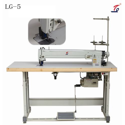 Carbon steel Boya Mattress Label Sewing Machine LG-5, Power : 600w
