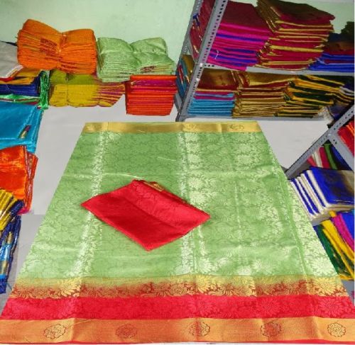 South Cotton Silk Sarees, Packaging Type : Packed In Corrugated Boxes