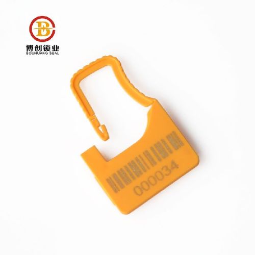 One Piece Integrated Self-locking Indicative Plastic Padlock Seal