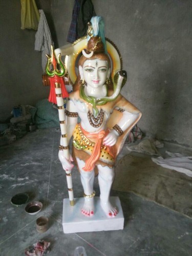 Mahadev Marble Statue