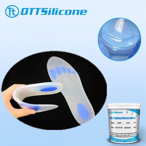 Odorless and Hypo-allergenic Shoe Soles Silicone Rubber