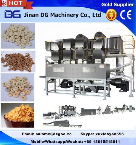 Breakfast Cereal Corn Flakes Making Machine, Capacity : 80-150kg/h