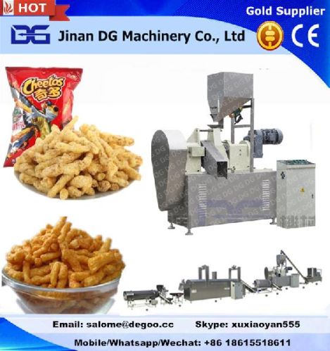 Corn Grits Cheetos Corn Curls Snack Food Making Machine Manufacturer