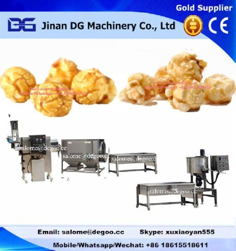 Industrial Hot Air Popcorn Popper Savory Salty POP Corn Maker Production Plant