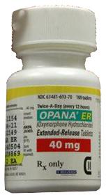 Opana, Color : White, Purity : 100, Form : Tablet