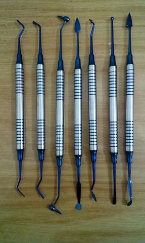 Stainless steel DENTAL INSTRUMENTS COMPOSITE INSTRUMENTS 7 PCS