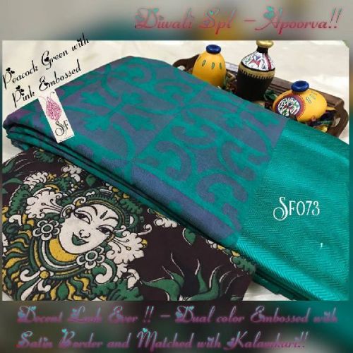 Sf073 Brand Tussar Silk Sarees