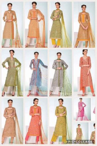 Tac Fab Tabir vol5 Cotton Printed Dress Materials