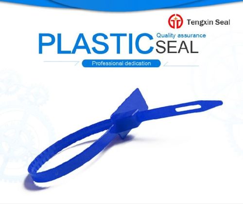 TXPS 006 Custom Design Embossed 300mm Plastic Seal Tag