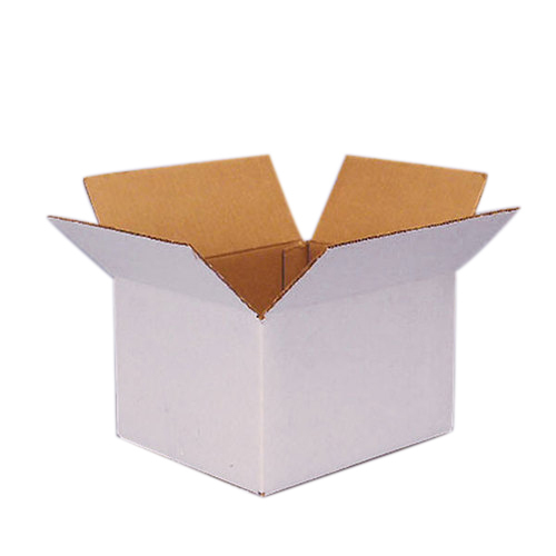White Corrugated Box