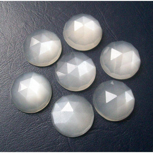 Loose Moonstone Gemstone, For Jewellery, Color : White