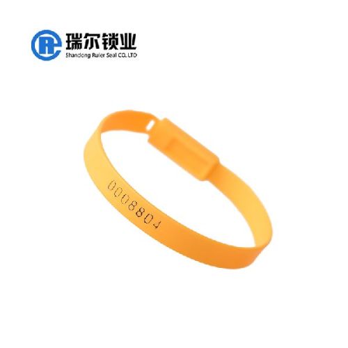 PP+PE Self-locking Barcode Seals 7.5mm, Length : 205mm