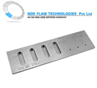 Mini Resolution NDT Calibration Blocks, For Ultrasonic Testing