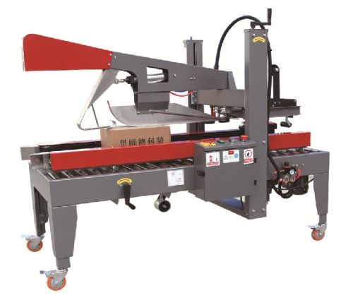 Motor driven Automatic Carton Folding Machine, Packaging Type : Gray