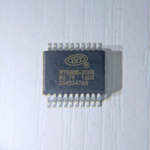 Programmable Recordable Music Chip for wide