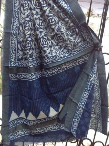 Chanderi Geecha Border Sarees