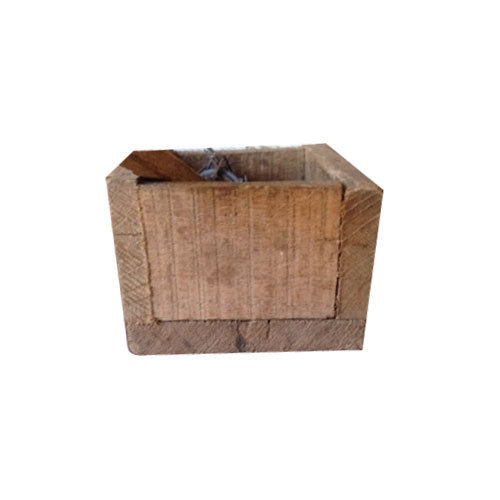 Square Polished Solid Wood Box, For Packaging, Size : Standard