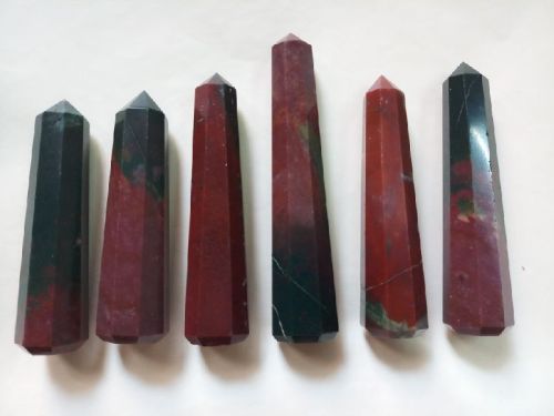 Polished Bloodstone Points