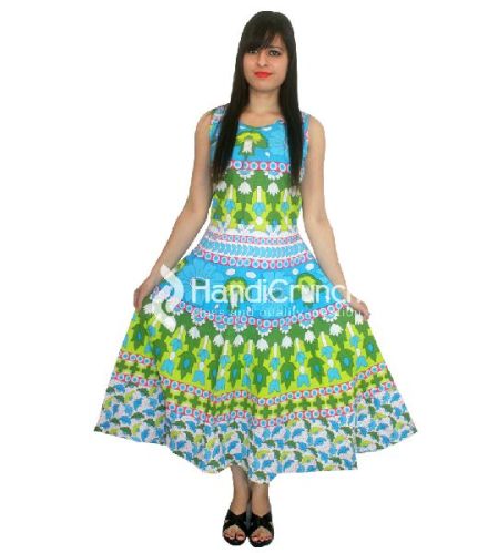 Flower Printed Traditional Evening Gown, Gender : Female