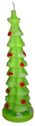 Wax Christmas Tree Candles