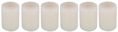 Plain White Honey Candles, Shape : Cylindrical