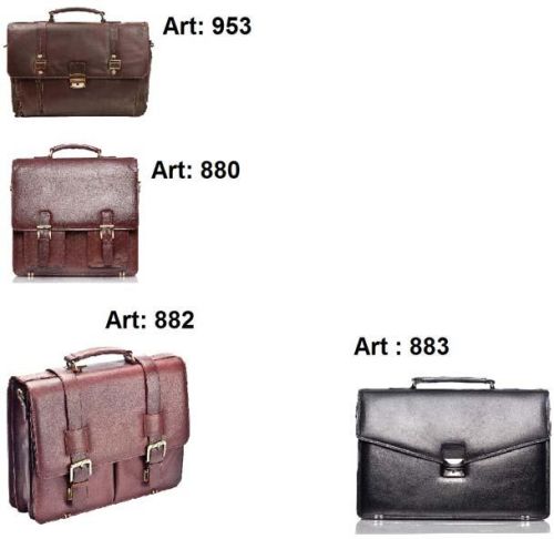 Leather Briefcases, For Office Use, Size : 24x12inch, 26x14inch, 28x16inch