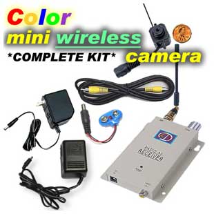 Spy Audio Video Wireless Camera
