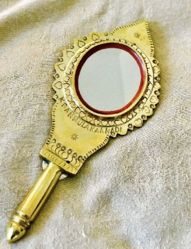 Brass Aranmula Mirror - AMS1507
