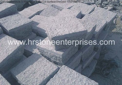 Machine Cut Grey Cobbles