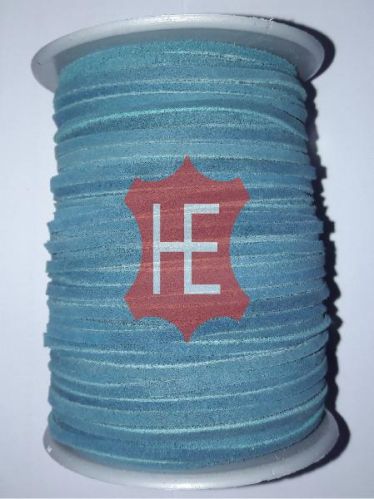 HE-SLC 18 Suede Leather Cord, For Binding Pulling, Clothing Use, Decoration Use, Pattern : Plain