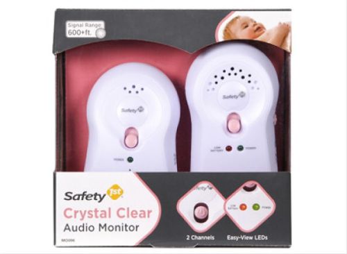 Crystal Clear Pink Baby Monitor