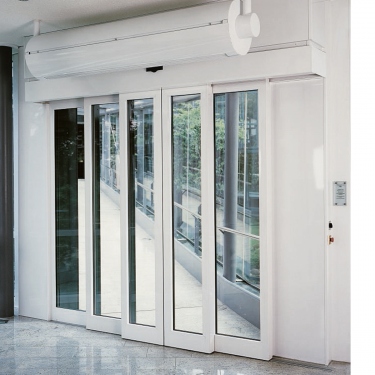 Telescopic Glass Door