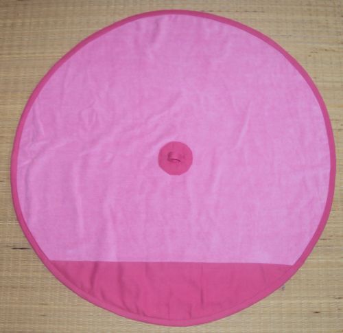 Round Kitchen Towels, Color : Pink