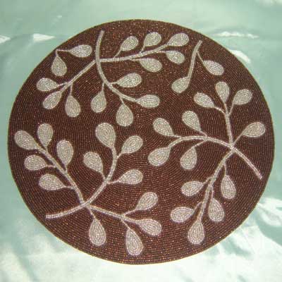 Beaded Placemat