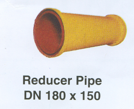 Concrete Pump Reducer Pipe, Size : DN 180 X 150