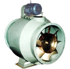 Bifurcated Axial Flow Fan