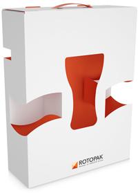 BOTTLE CARRIER WITH PLASTIC HANDLE