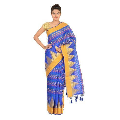 Stylish Cotton Banarasi Sarees