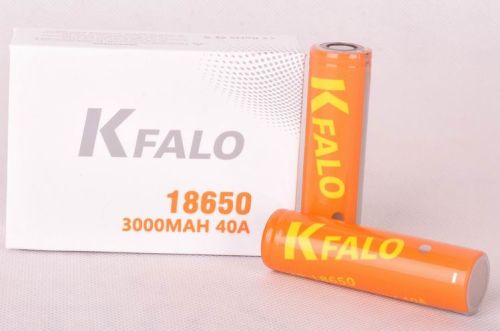 Kfalo 3 V 18650 3000Mah 40A Battery