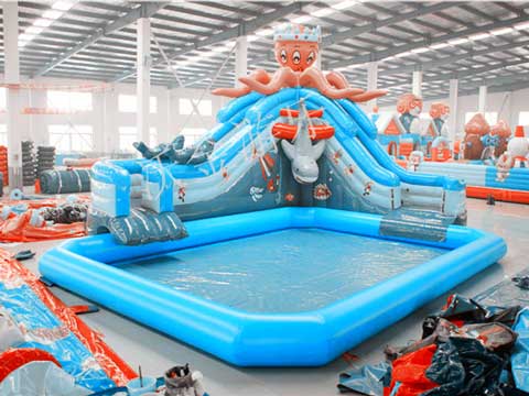 Inflatable Pool Slides