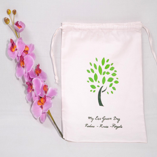 Plain Non Woven Laundry Bags, Style : Loop String