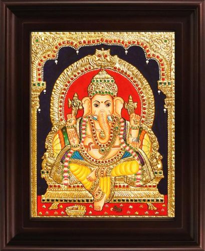 Polished Tanjore Paintings, Packaging Type : Carton Box