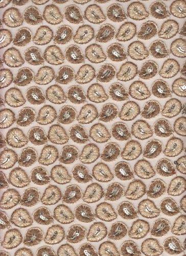 Aarya Ethnics Net Embroidered Fabrics, Width : 38