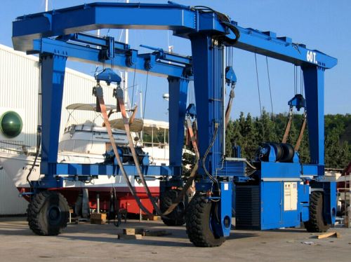 Mobile Yacht Boat Hoist Lift Gantry Crane