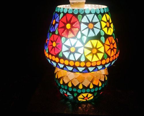 Mosaic Table Lamps